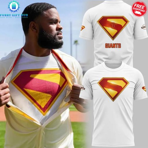 San Francisco Giants Superman Hero Special T-Shirt