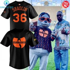San Francisco Giants x Wu-Tang Clan 2025 Special Baseball Jersey
