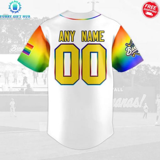 Savannah Bananas Pride Night 2025 Special Baseball Jersey