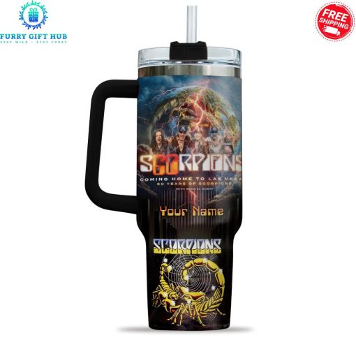 Scorpions 60 Years Of Scorpions Personalized Special Stanley Tumbler