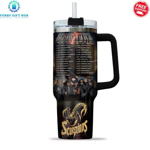 Scorpions 60 Years Of Scorpions Personalized Special Stanley Tumbler