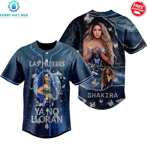 Shakira Las Mujeres Ya No Lloran Special Baseball Jersey