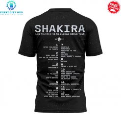 Shakira Las Mujeres Ya No Lloran World Tour 2025 Special T Shirt 3