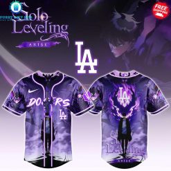 Solo Leveling Arise x Los Angeles Dodgers Special Baseball Jersey