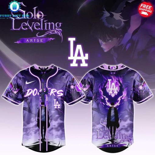 Solo Leveling Arise x Los Angeles Dodgers Special Baseball Jersey