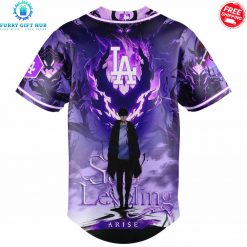 Solo Leveling Arise x Los Angeles Dodgers Special Baseball Jersey 3