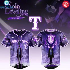 Solo Leveling Arise x Texas Rangers 2025 Special Baseball Jersey