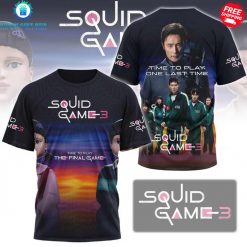 Squid Game 3 Time To Play The Final Game Special T-Shirt