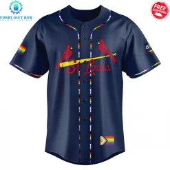 St. Louis Cardinals Proudly Pride Month 2025 Limited Baseball Jersey