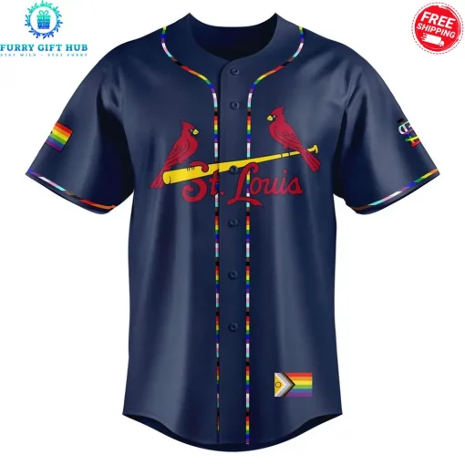 St. Louis Cardinals Proudly Pride Month 2025 Limited Baseball Jersey