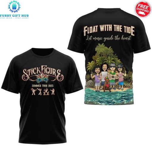 Stick Figure Edge Of The Ocean Summer Tour 2025 Special Shirt Collection