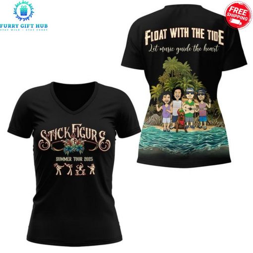 Stick Figure Edge Of The Ocean Summer Tour 2025 Special Shirt Collection