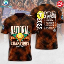 Texas Longhorns Softball College World Series Champions 2025 Special T-Shirt