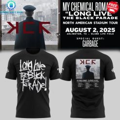 Texas Rangers Long Live The Black Parade Tour 2025 Special T-Shirt