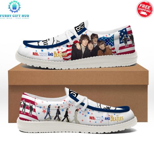 The Beatles Happy 4th Of Jyly Special Loafer Shoes