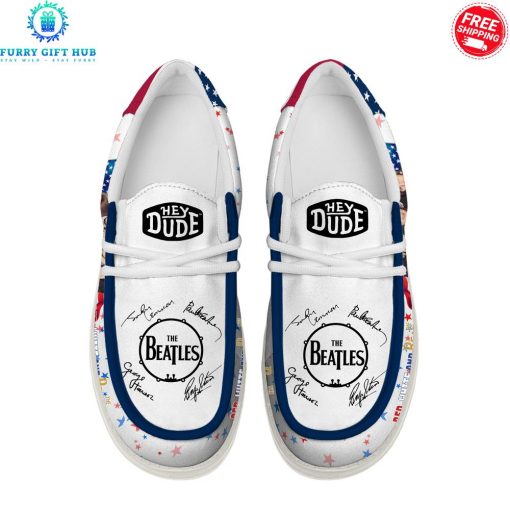 The Beatles Happy 4th Of Jyly Special Loafer Shoes