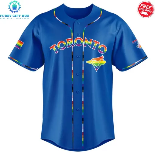 Toronto Blue Jays Pride 2025 Personalized Limited Baseball Jersey