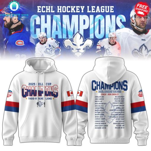 Trois-Rivieres Lions ECHL Champions 2025 Special Shirt Collection