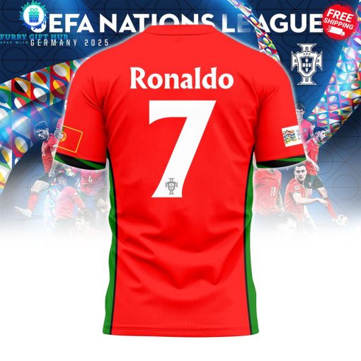 UEFA Nations League Germany 2025 Portugal Personalized Special T-Shirt
