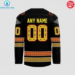Vancouver Canucks 2025 National Indigenous Custom Name Special Hockey Jersey 3