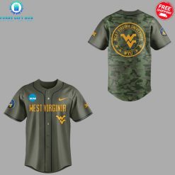 West Virginia Military Appreciation 2025 Special Baseball Jersey