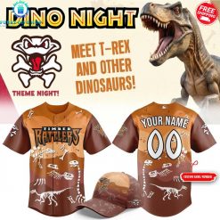 Wisconsin Timber Rattlers x Dino Night 2025 Special Baseball Jersey