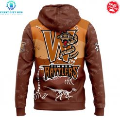 Wisconsin Timber Rattlers x Dino Night 2025 Special Hoodie 3