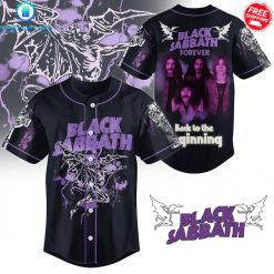 Black Sabbath Forever Back To The Beginning 2025 Special Baseball Jersey