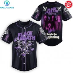 Black Sabbath Forever Back To The Beginning 2025 Special Baseball Jersey