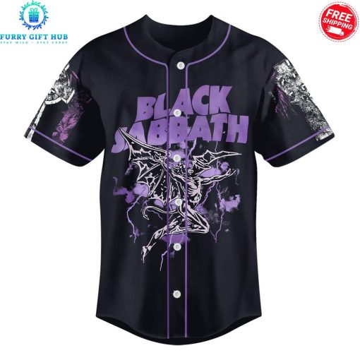 Black Sabbath Forever Back To The Beginning 2025 Special Baseball Jersey