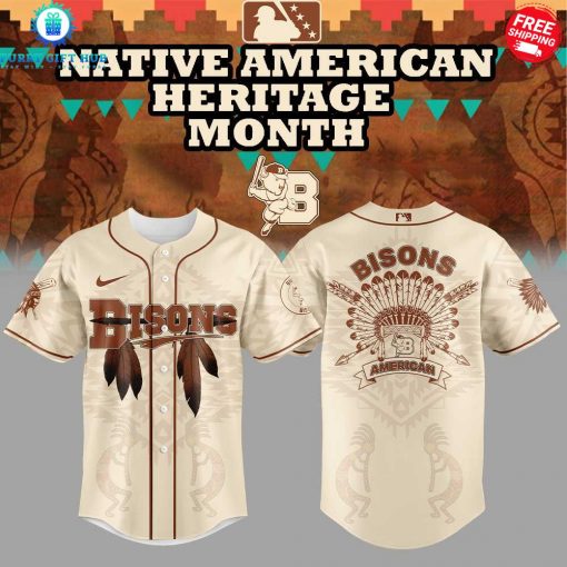 Buffalo Bisons x Native American Heritage 2025 Special Baseball Jersey