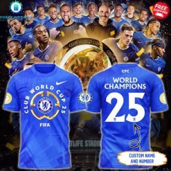 Chelsea FC Fifa Club World Tour Champions 2025 Special T-Shirt