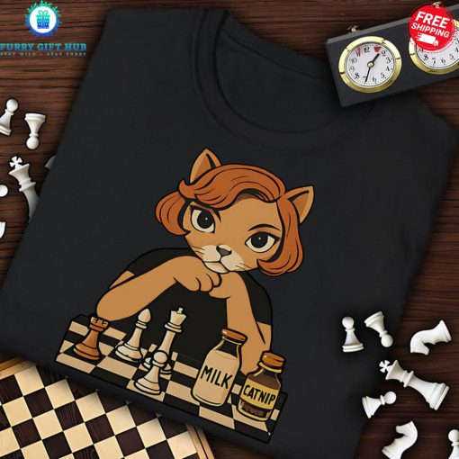 Chess Master Cat Parody  Special T-Shirt