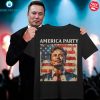 Elon Musk America Party Future Vision 2025 Special T-Shirt