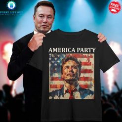 Elon Musk America Party Future Vision 2025 Special T-Shirt