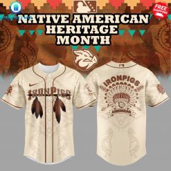 Lehigh Valley IronPigs Native American Heritage Month Special Baseball Jersey