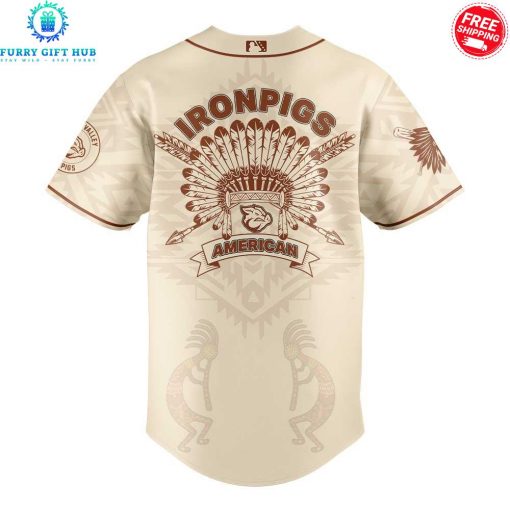 Lehigh Valley IronPigs Native American Heritage Month Special Baseball Jersey