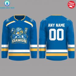 Roanoke Rail Yard Dawgs New Logo Personalized Special Hockey Jersey 3