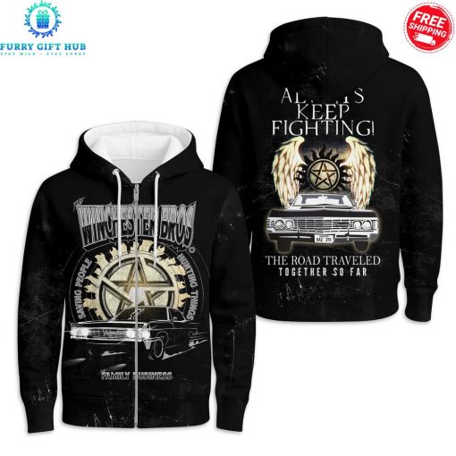 Supernatural Always Keep Fighting Special Shirt Collection