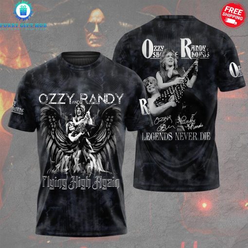 Black Sabbath x Ozzy Osbourne Flying High Again Special Shirt Collection