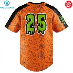 Erie SeaWolves Howl o ween 2025 Personalized Special Baseball Jersey 3