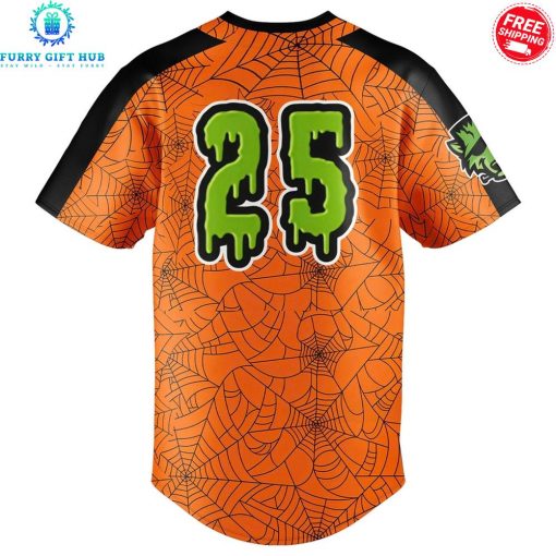 Erie SeaWolves Howl-o-ween 2025 Personalized Special Baseball Jersey
