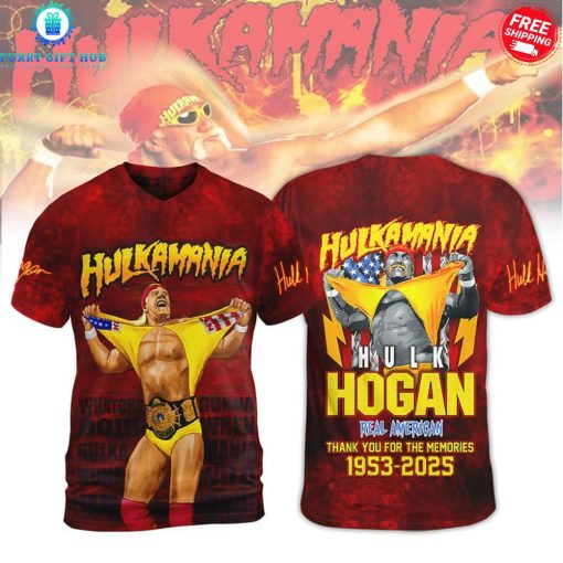 Hulk Hogan Hulkamania Champions 2025 Special Shirt Collection