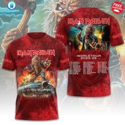 Iron Maiden Run For Your Lives World Tour 2025-26 Special Shirt Collection