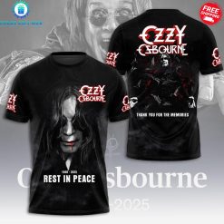 Ozzy Osbourne x Black Sabbath 2025 Special Shirt Collection