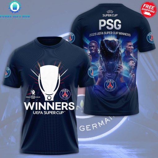 PSG 2025 UEFA Super Cup Winners Special Shirt Collection