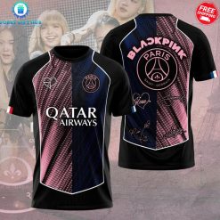 PSG x Blackpink 2025 Qatar Airways Special Shirt Collection
