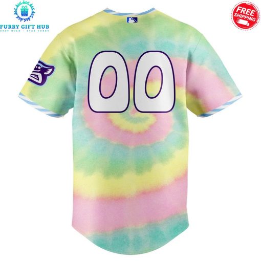 Richmond Flying Squirrels Personalized Grateful Dead Night 2025 Special Baseball Jersey